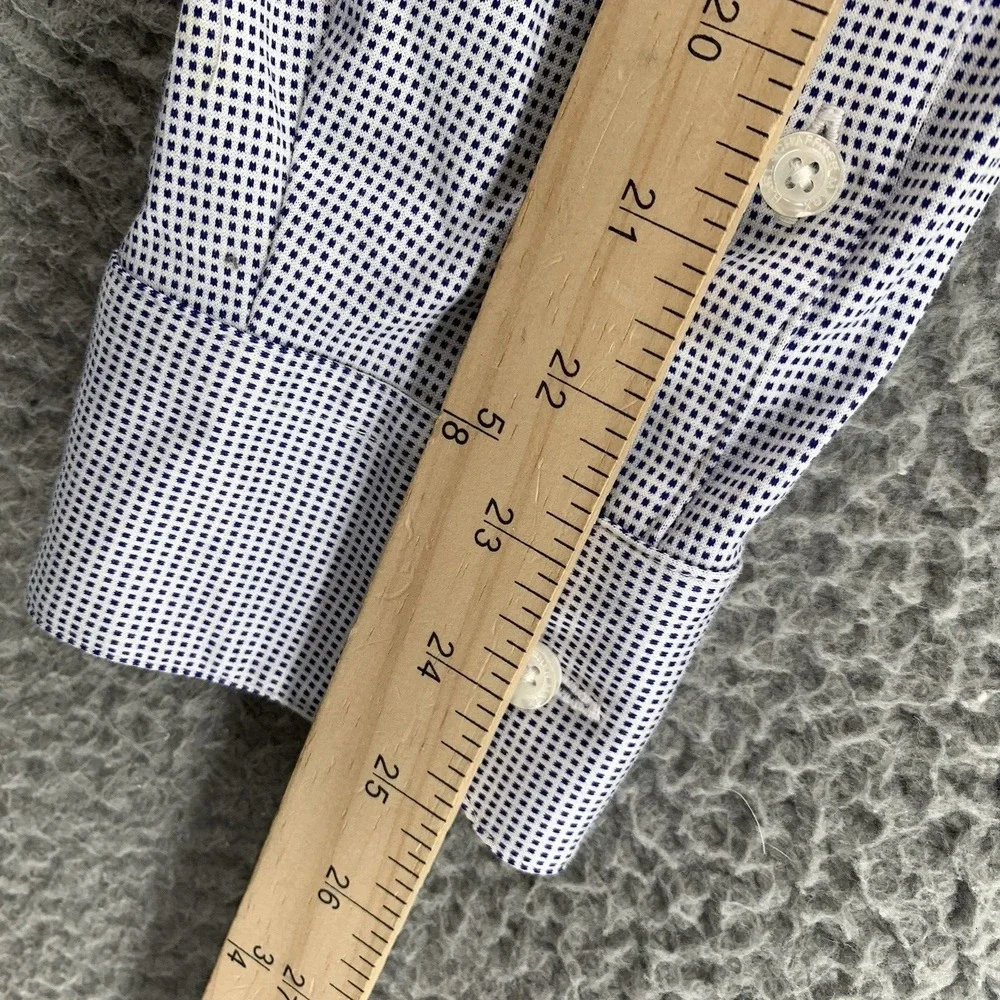 Hart Schaffner Polo Shirt Men's‎ XL Gray Geometric Casual Golf Preppy Gorpcore